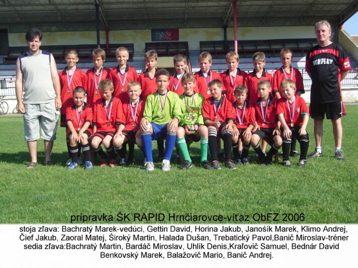 2006 turnajObFZ 1. Miesto